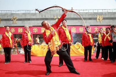 华夏张氏祖庭辛卯年祭祖大典 宗亲代表